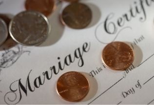 Promotional image for NRIWAY apostille services, featuring a young woman with luggage, famous global landmarks, and service highlights.