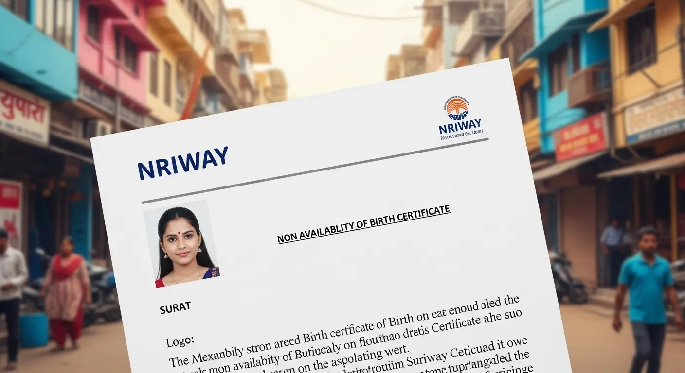 Non-availability of birth certificate from Surat, Kanpur, Chennai